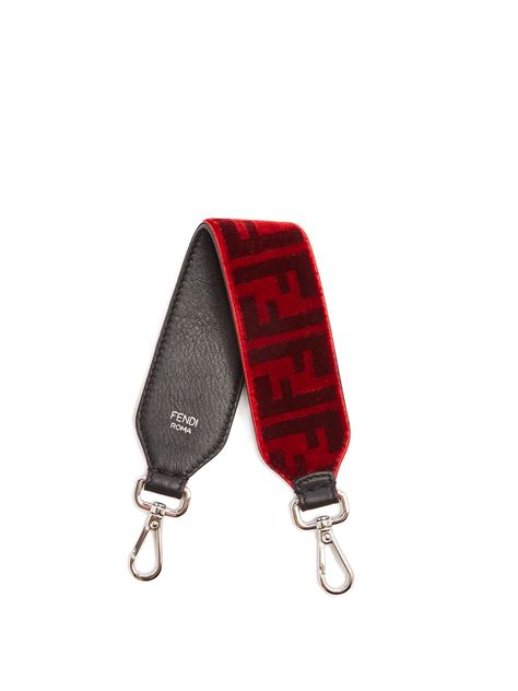 fendi short bag strap|Fendi straps for handbags.